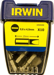 Zestaw bitów płaskich 25mm 1/4cal (10 szt.) IRWIN