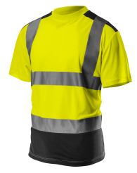 Koszulka ostrzegawcza T-shirt żółty M 81-730-M NEO