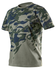 T-shirt roboczy z nadrukiem CAMO MORO NEO rozmiar XL
