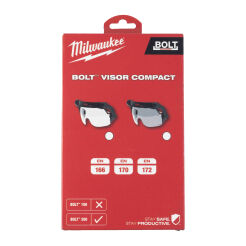 Okulary ochronne przyciemniane do kasku BOLT200 Milwaukee
